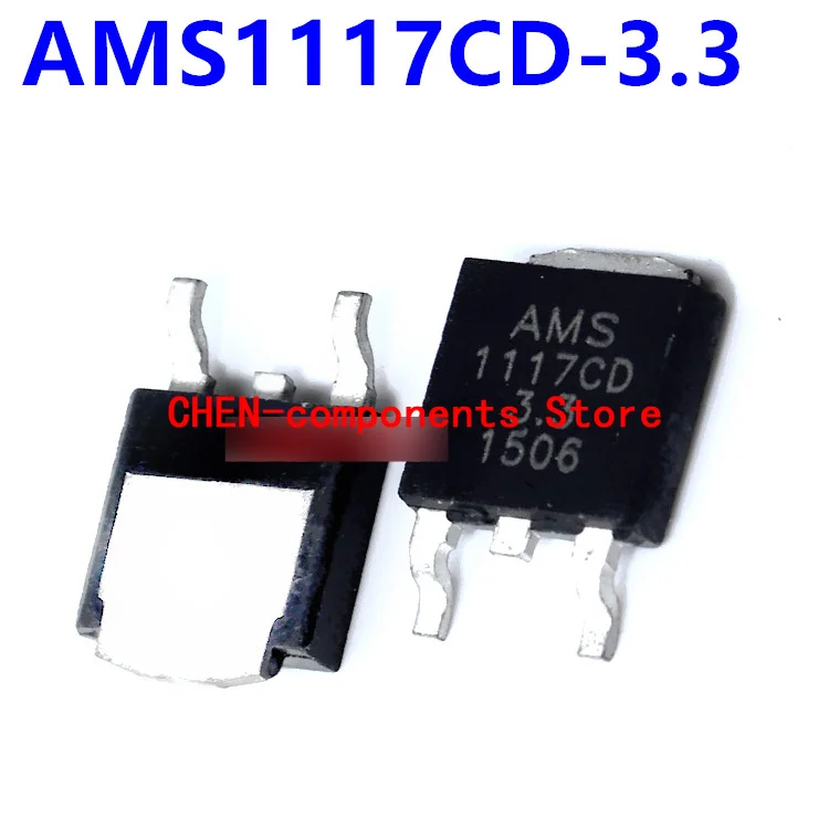 20pcs AMS1117CD-3.3 TO-252
20pcs AMS1117CD-3.3 TO-252