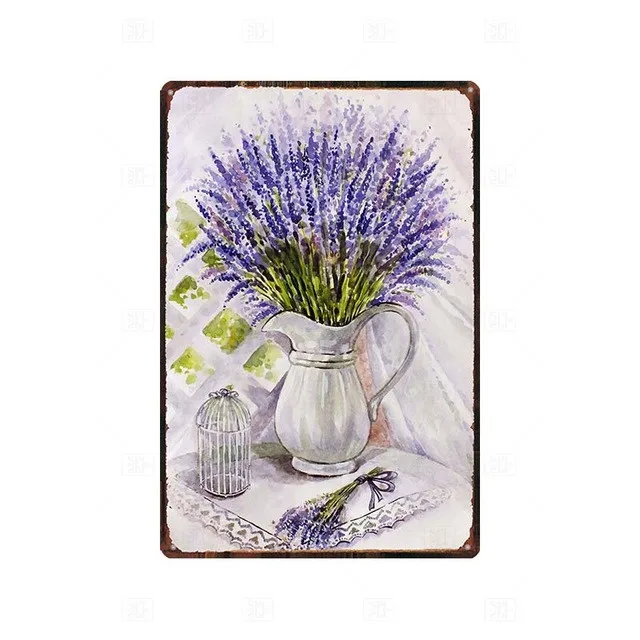Garden Lavender Metal Plate Purple Flower Farmhouse Tin Signs Plaque Wall Art Home Garden Vintage Decor
Garden Lavender Metal Plate Purple Flower Farmhouse Tin Signs Plaque Wall Art Home Garden Vintage Decor