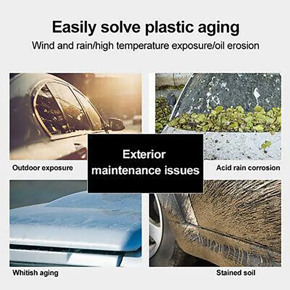 1 Pcs 30ml Refreshing Agent Refurbishment Repair Agent For Auto Plastic Parts Door Panel Car Cleaner 30ml Car Accessories
1 Pcs 30ml Refreshing Agent Refurbishment Repair Agent For Auto Plastic Parts Door Panel Car Cleaner 30ml Car Accessories