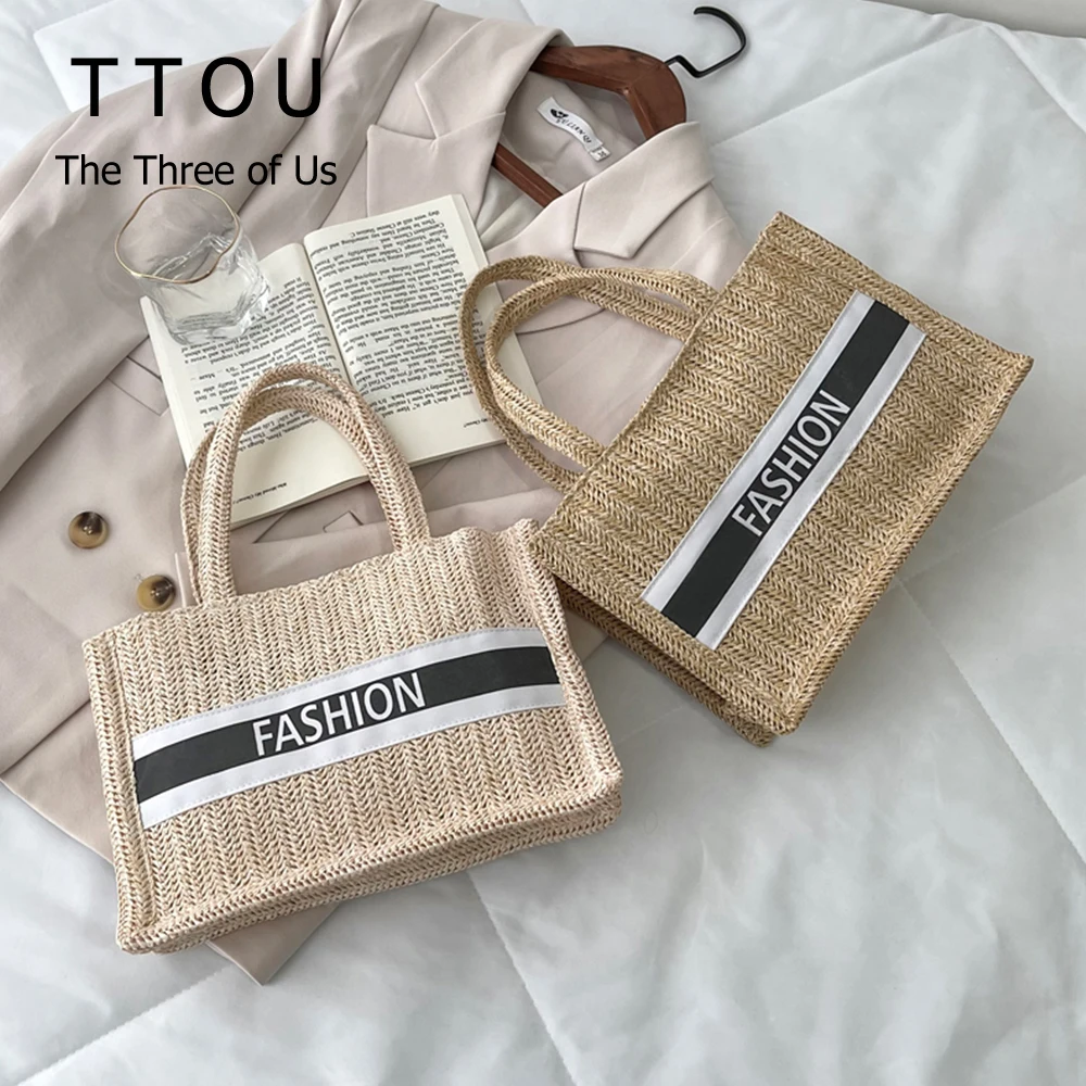 Fashion Large Capacity Simple Women Handbag Female Handmade Straw Shoulder Bags High Quality Beach Ladies Crossbody Bag
Fashion Large Capacity Simple Women Handbag Female Handmade Straw Shoulder Bags High Quality Beach Ladies Crossbody Bag