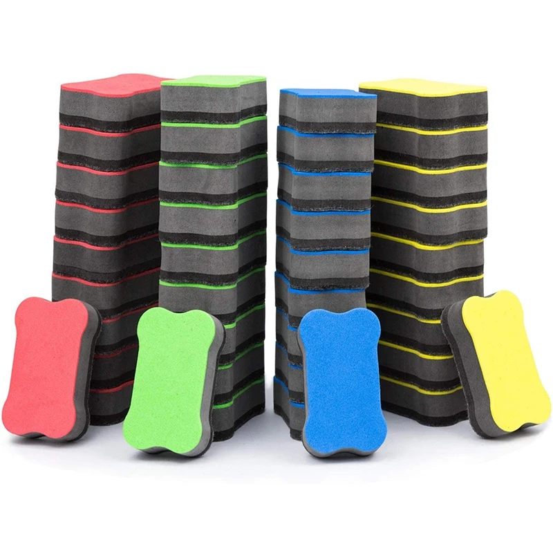 40 Pieces Magnetic Whiteboard Eraser Office Erasers Bone-Shaped Dry Erasers Fit for School, Home and Office
40 Pieces Magnetic Whiteboard Eraser Office Erasers Bone-Shaped Dry Erasers Fit for School, Home and Office