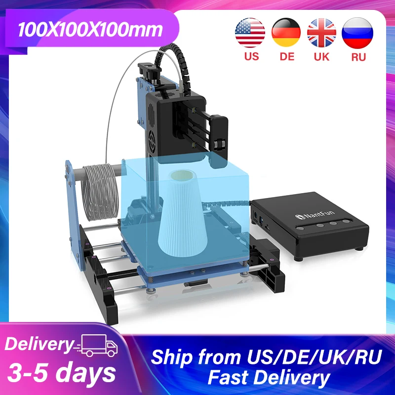 3D Printer Mini Desktop Printers Printing DIY Designer Model One-click Printing Upgraded Extruder 110V 220V
3D Printer Mini Desktop Printers Printing DIY Designer Model One-click Printing Upgraded Extruder 110V 220V