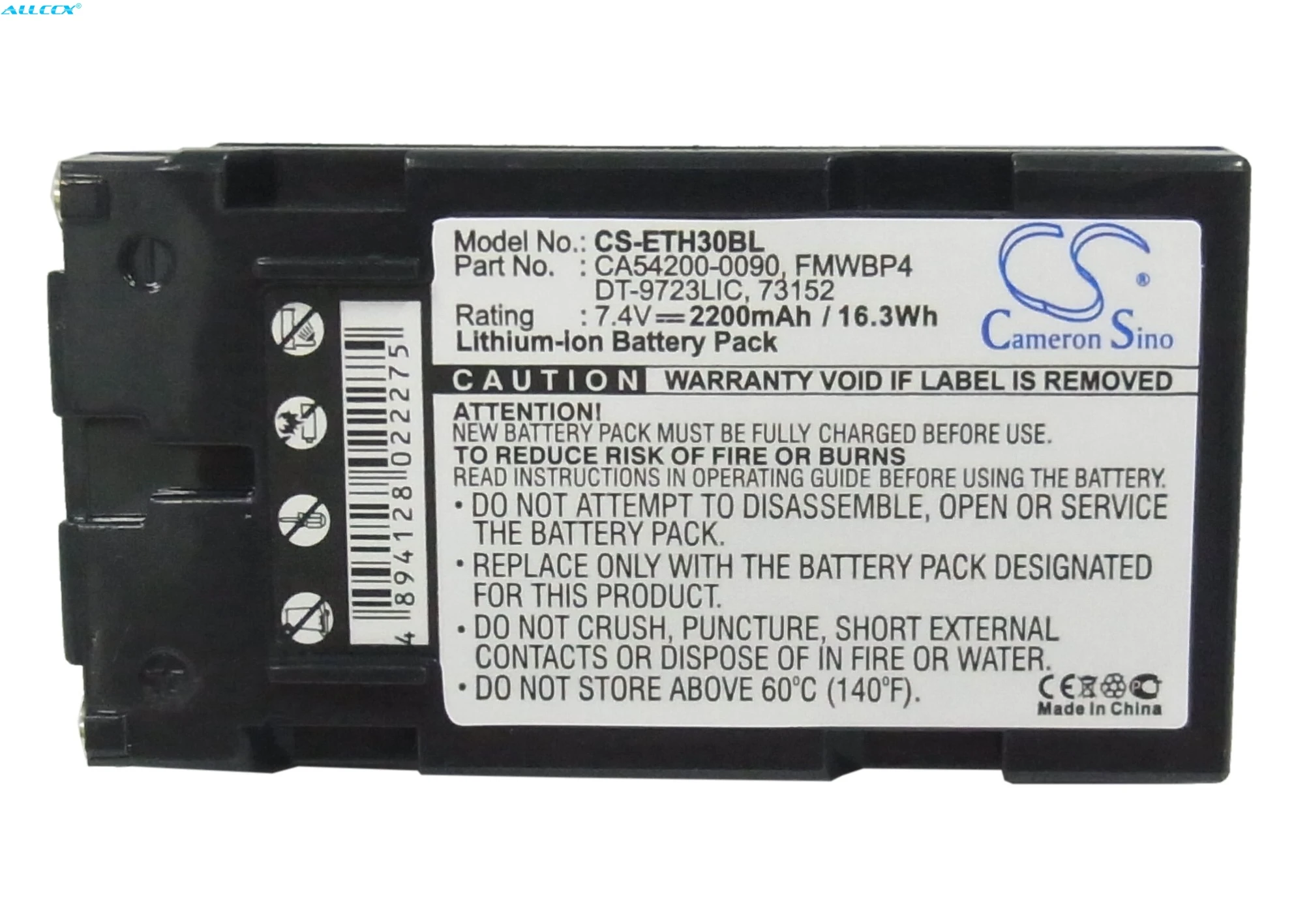 Cameron Sino 2200mAh Battery 063278, 068537, 073152 for Antares 2400, 2420, 2425, 2430, 2435, 5020, 5023, 5025
Cameron Sino 2200mAh Battery 063278, 068537, 073152 for Antares 2400, 2420, 2425, 2430, 2435, 5020, 5023, 5025