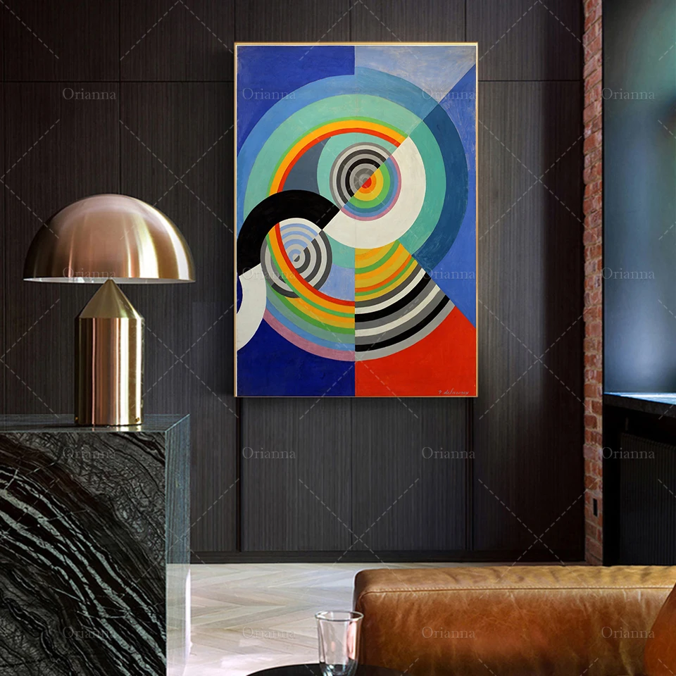 Rhythme No 3, Robert Delaunay Art, Poster Print, Vintage Art, Fauves Modern Abstract Art, Gift Idea - Wall Art Poster Print -
Rhythme No 3, Robert Delaunay Art, Poster Print, Vintage Art, Fauves Modern Abstract Art, Gift Idea - Wall Art Poster Print -