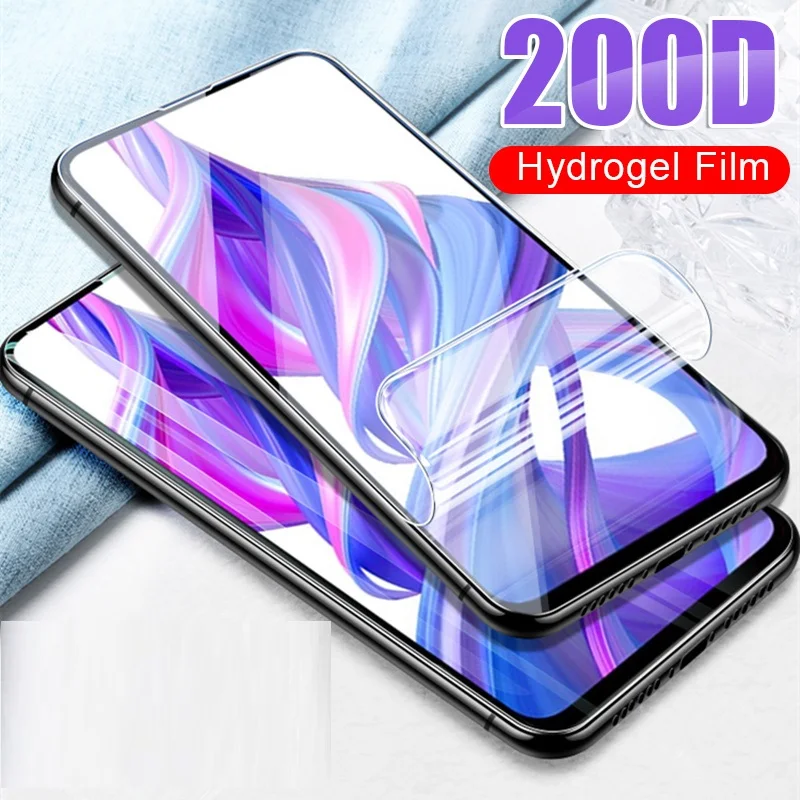 Фото Гидрогелевая Защитная пленка для экрана Huawei Y9 Y5 Y7 2019 2018 защитная Y6 Prime не стекло |