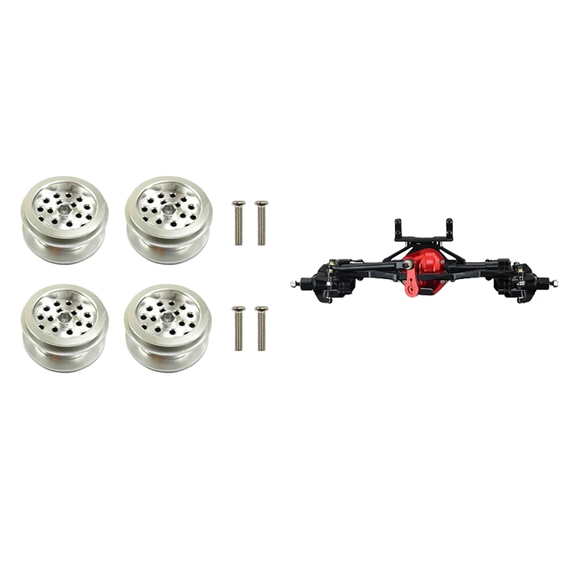 1 Set RC Car Metal Wheel Rim Hub Spare Accessories & 1 Pcs Metal Front Portal Axle
1 Set RC Car Metal Wheel Rim Hub Spare Accessories & 1 Pcs Metal Front Portal Axle