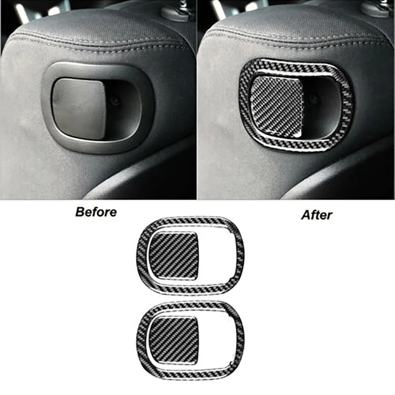 4Pcs Carbon Fiber Interior Seat Back Cover Trim for Dodge Challenger 2015-New
4Pcs Carbon Fiber Interior Seat Back Cover Trim for Dodge Challenger 2015-New