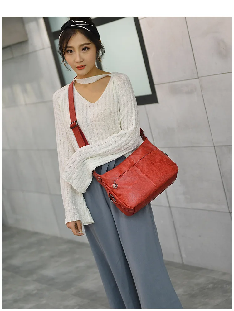 High Quality Genuine Leather Bag Vintage Luxury Handbag Women Bag Designer Portable Single Shoulder Messenger Bag Totes C1338
High Quality Genuine Leather Bag Vintage Luxury Handbag Women Bag Designer Portable Single Shoulder Messenger Bag Totes C1338