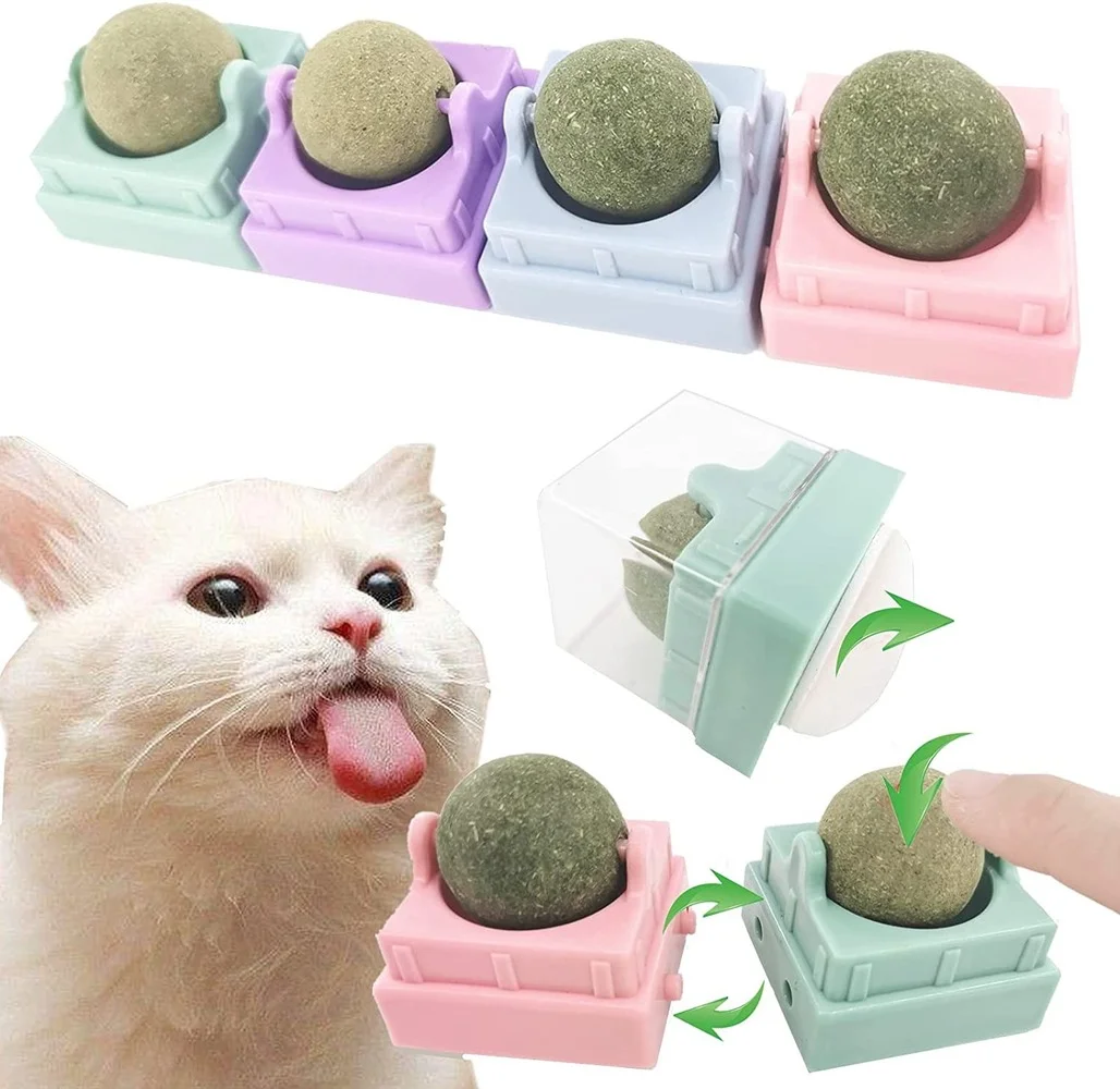 Игрушка для кошек, жевательные Мятные Шарики С Кошачьей Мятой, 4 упаковки, вращающиеся на 360 градусов вещи, натуральная стена, лечение сжатог...
Игрушка для кошек, жевательные Мятные Шарики С Кошачьей Мятой, 4 упаковки, вращающиеся на 360 градусов вещи, натуральная стена, лечение сжатог...