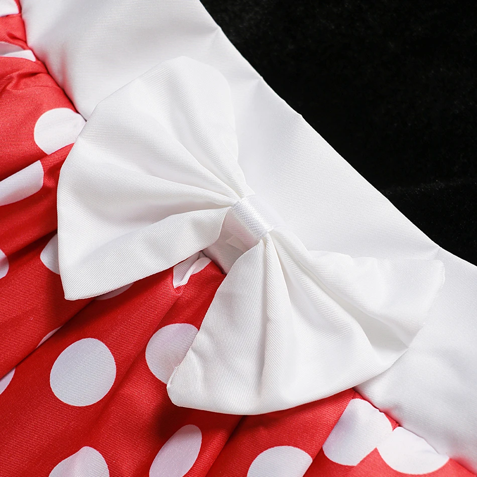 Minnie Mickey Dress for Girls Summer Kids White Dot Frocks With Headband Cute Children Casual Clothes Toddler Halloween Costume
Minnie Mickey Dress for Girls Summer Kids White Dot Frocks With Headband Cute Children Casual Clothes Toddler Halloween Costume