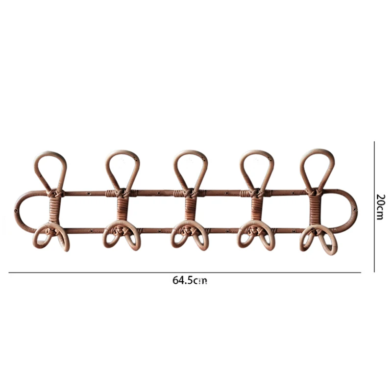 Large Vintage Rattan Clothes Hanger Kids Garments Organizer Rack Rattan Wall Hooks Clothes Hat Hanging Hook Room Decor
Large Vintage Rattan Clothes Hanger Kids Garments Organizer Rack Rattan Wall Hooks Clothes Hat Hanging Hook Room Decor