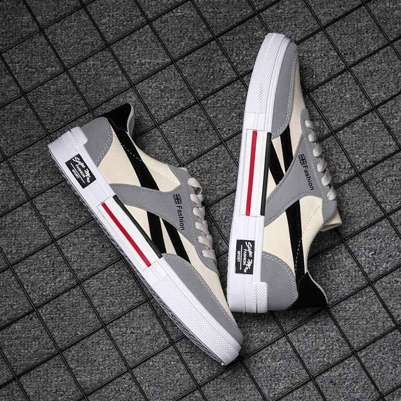 Men's Vulcanize Shoes Women Fashion Canvas Shoes Lace-up Casual Men Flats Shoes Male Sneakers Zapatos Hombre
Men's Vulcanize Shoes Women Fashion Canvas Shoes Lace-up Casual Men Flats Shoes Male Sneakers Zapatos Hombre