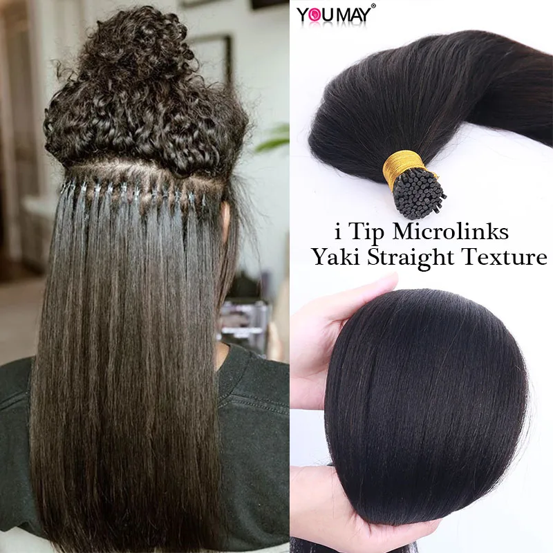 Brazilian Yaki Straight I Tip Hair Extensions For Black Women Human Hair Bundles Weave Clip ins Bulk YouMay Virgin Microlinks
Brazilian Yaki Straight I Tip Hair Extensions For Black Women Human Hair Bundles Weave Clip ins Bulk YouMay Virgin Microlinks