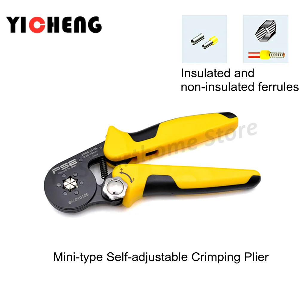 Manual multifunctional ratchet crimping pliers terminal pliers, adaptive tubular hexagonal crimping pliers, 26-7AWG
Manual multifunctional ratchet crimping pliers terminal pliers, adaptive tubular hexagonal crimping pliers, 26-7AWG
