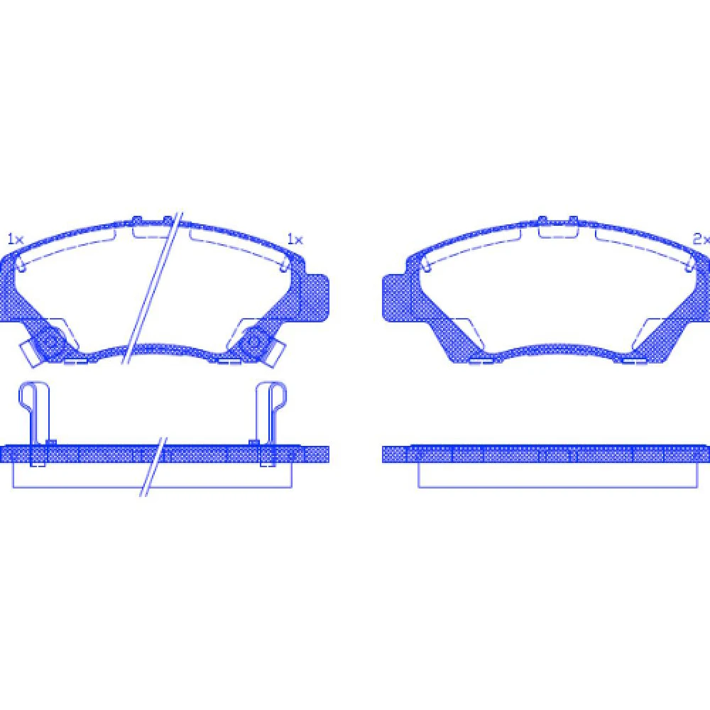 Ceramics Brake pads for HONDA CR-Z 2011-2015 car Parts Replacement 45022TF2J00
Ceramics Brake pads for HONDA CR-Z 2011-2015 car Parts Replacement 45022TF2J00