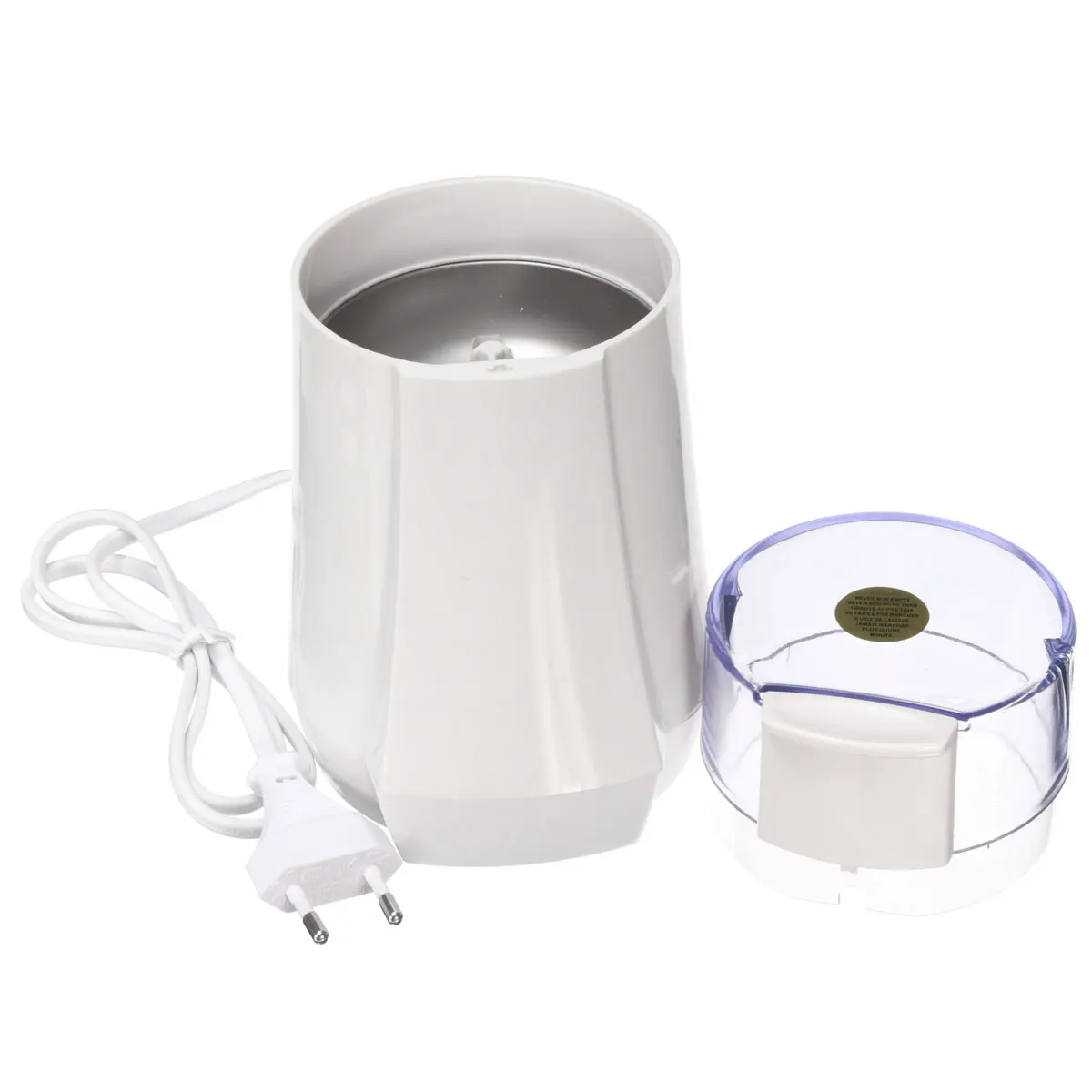 EU PLUG coffee grinder coffee bean nut spice vanilla grinding blade grinder mixer home kitchen
EU PLUG coffee grinder coffee bean nut spice vanilla grinding blade grinder mixer home kitchen