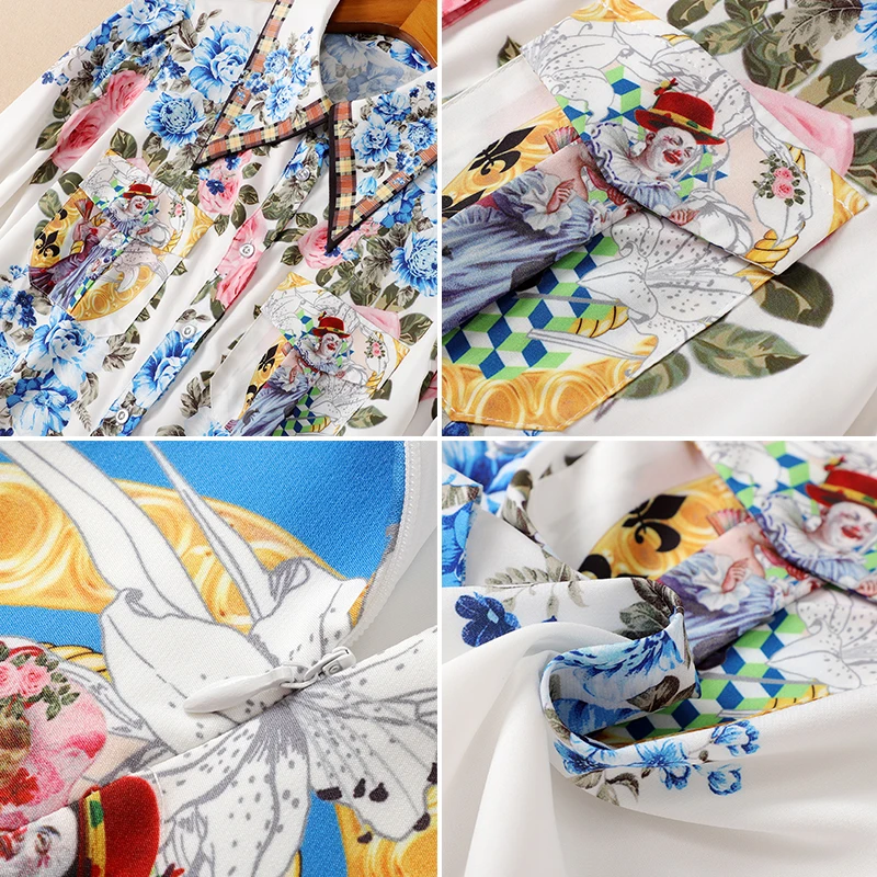 2021 SPRING POINT COLLAR PUFF-SLEEVE PRINT TOP & FRINGE SKIRT SET
2021 SPRING POINT COLLAR PUFF-SLEEVE PRINT TOP & FRINGE SKIRT SET