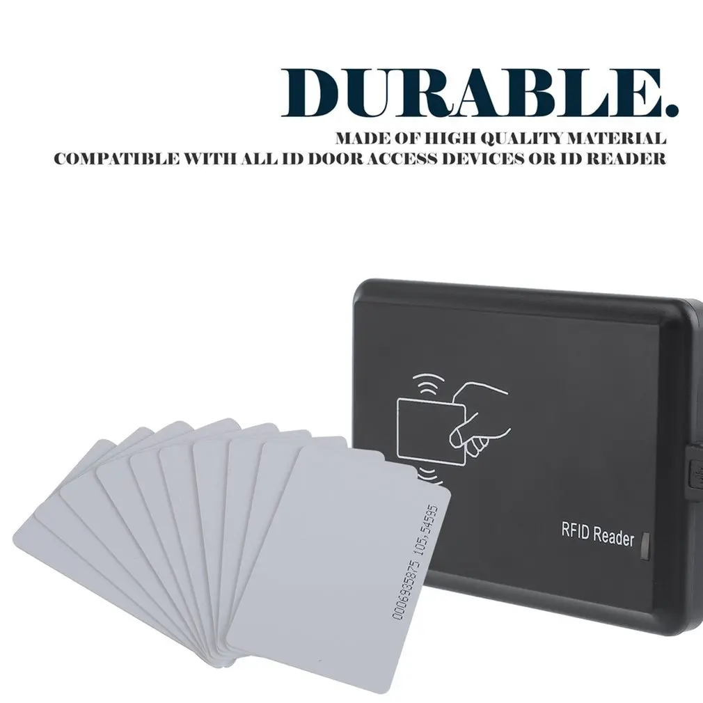 10pcs/lot Rfid Card 125khz TK4100 Blank Smart Card EM4100 ID Pvc Card With UID Series Number For Access Control System
10pcs/lot Rfid Card 125khz TK4100 Blank Smart Card EM4100 ID Pvc Card With UID Series Number For Access Control System