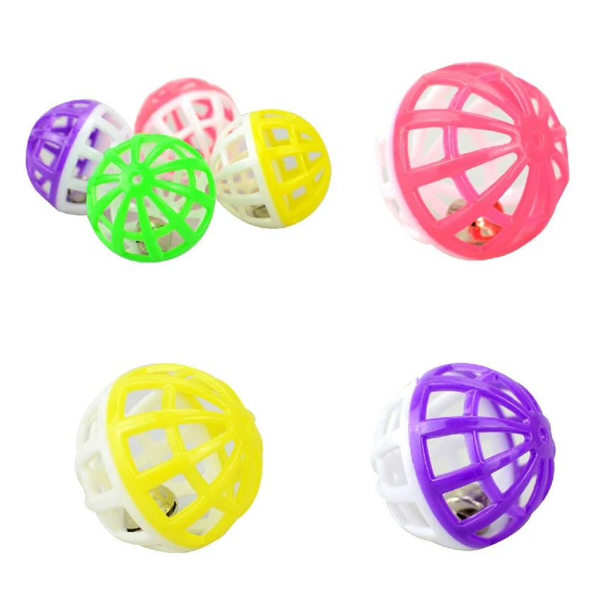10Pcs Plastic Cat Kitten Pet Play Balls Ring With Jingle Bell Pounce Rattle Interactive Cat Training Toy Pet Cat Supply
10Pcs Plastic Cat Kitten Pet Play Balls Ring With Jingle Bell Pounce Rattle Interactive Cat Training Toy Pet Cat Supply
