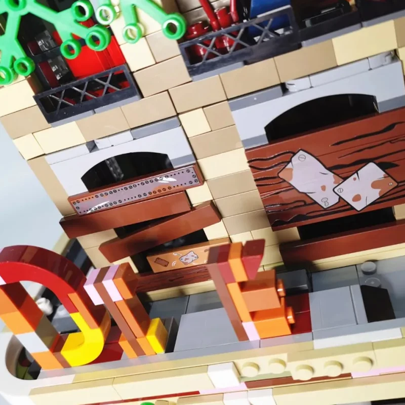 K125 K126 K127 Creator City Street Apocalypse Downtown Diner Restaurant MOC-40173 Building Blocks Bricks 2392PCS Gift for Toys
K125 K126 K127 Creator City Street Apocalypse Downtown Diner Restaurant MOC-40173 Building Blocks Bricks 2392PCS Gift for Toys