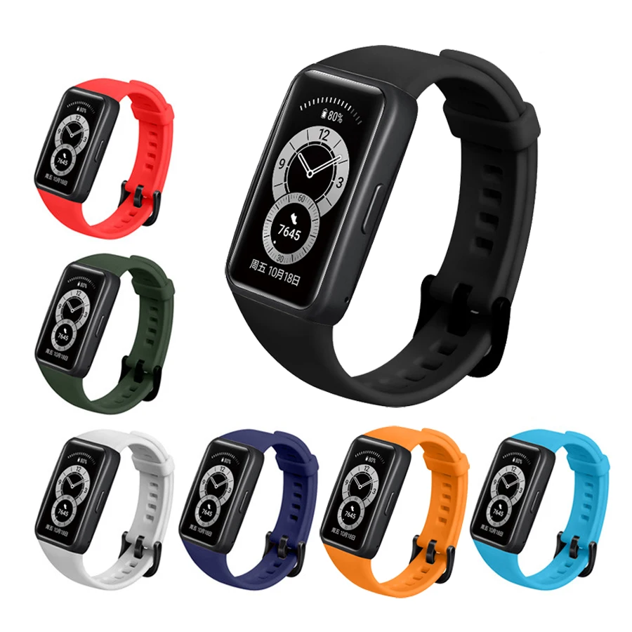 Силиконовый ремешок для часов Huawei Band 6, сменный Браслет для смарт-часов Huawei Band 6, ремешок для часов, аксессуары
Силиконовый ремешок для часов Huawei Band 6, сменный Браслет для смарт-часов Huawei Band 6, ремешок для часов, аксессуары