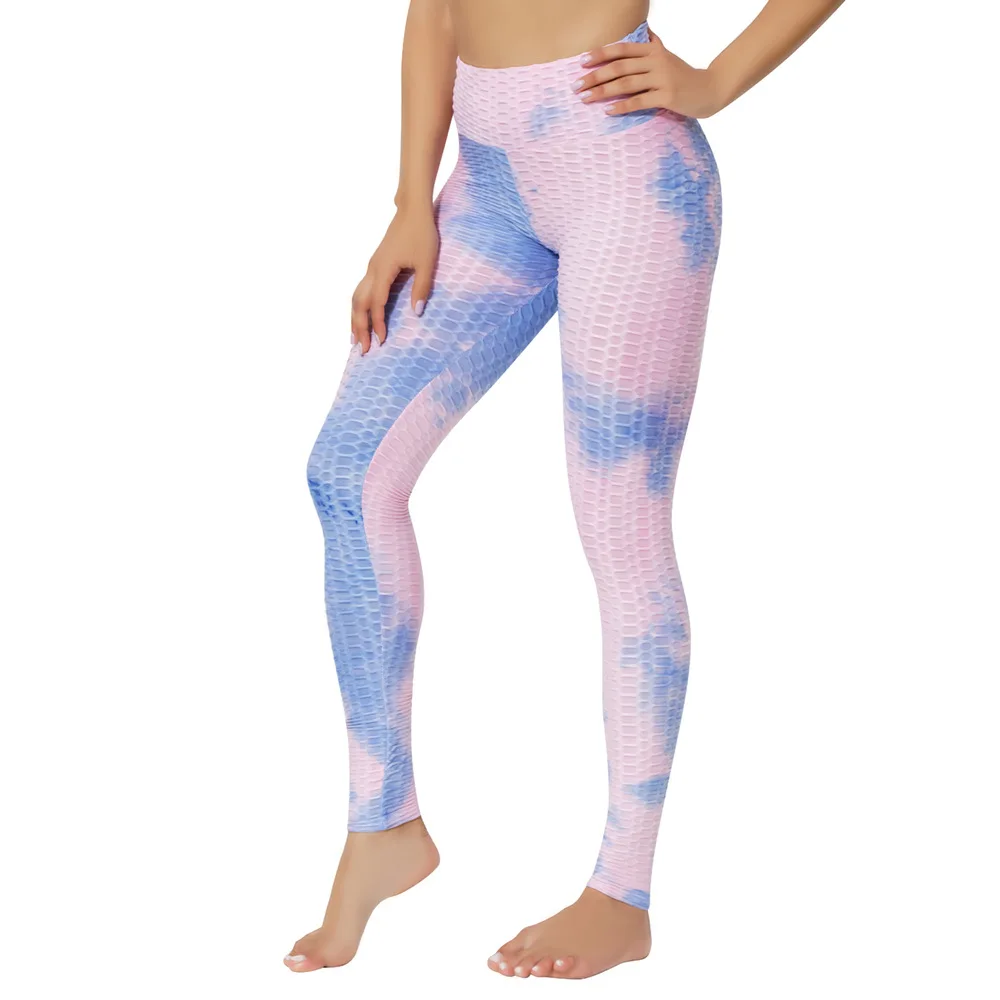 Hot Plus Size Women High Waist Bubble Hip Yoga Pants Leggings Lifting Gym Fitness Sports Sofa Tie Dye Elastic Tights Pants 
Hot Plus Size Women High Waist Bubble Hip Yoga Pants Leggings Lifting Gym Fitness Sports Sofa Tie Dye Elastic Tights Pants