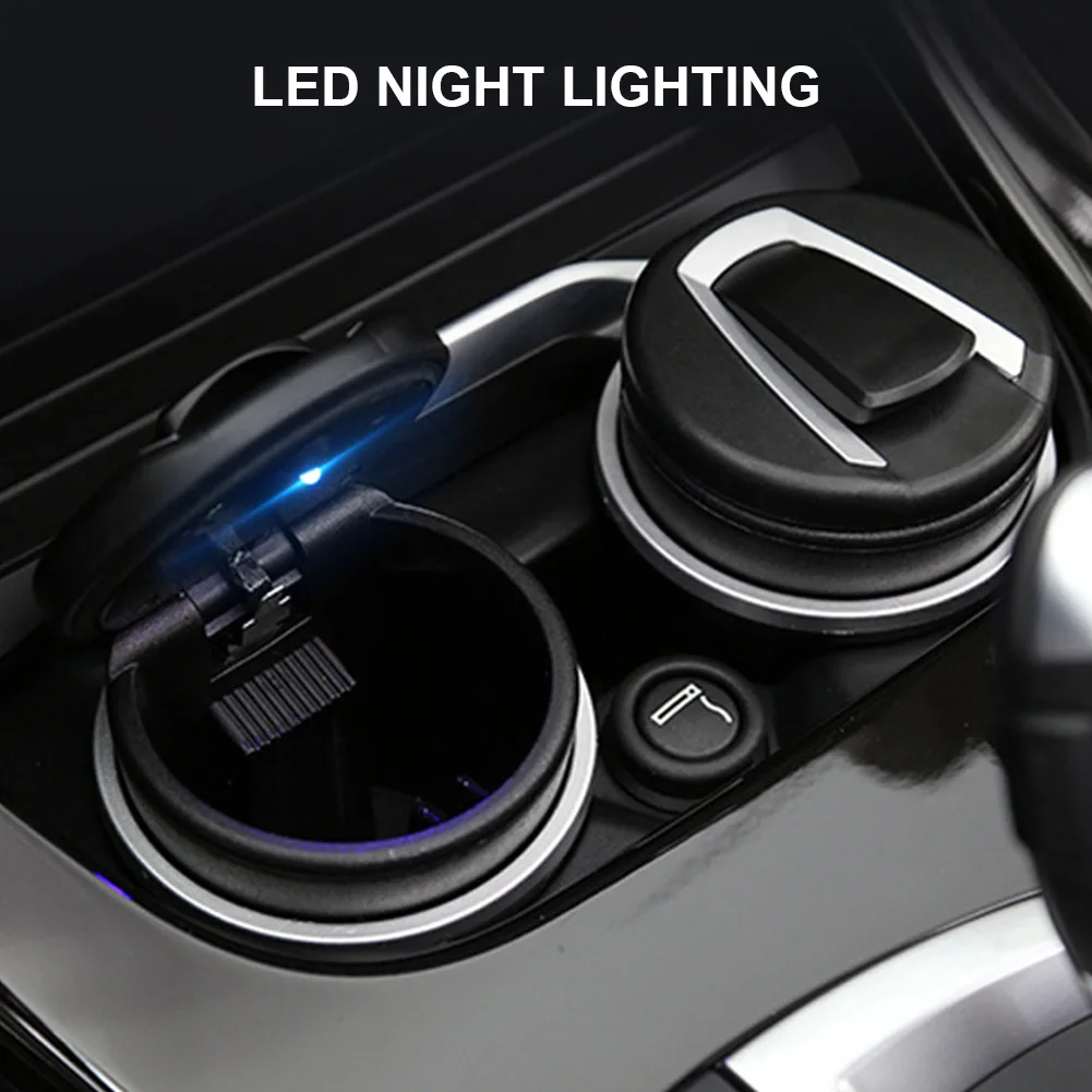 Car Ashtray Detachable Design Ashtray Storage Box 2-in-1 LED Night Light Ashtray with Lid Interior Accessories wholesale
Car Ashtray Detachable Design Ashtray Storage Box 2-in-1 LED Night Light Ashtray with Lid Interior Accessories wholesale