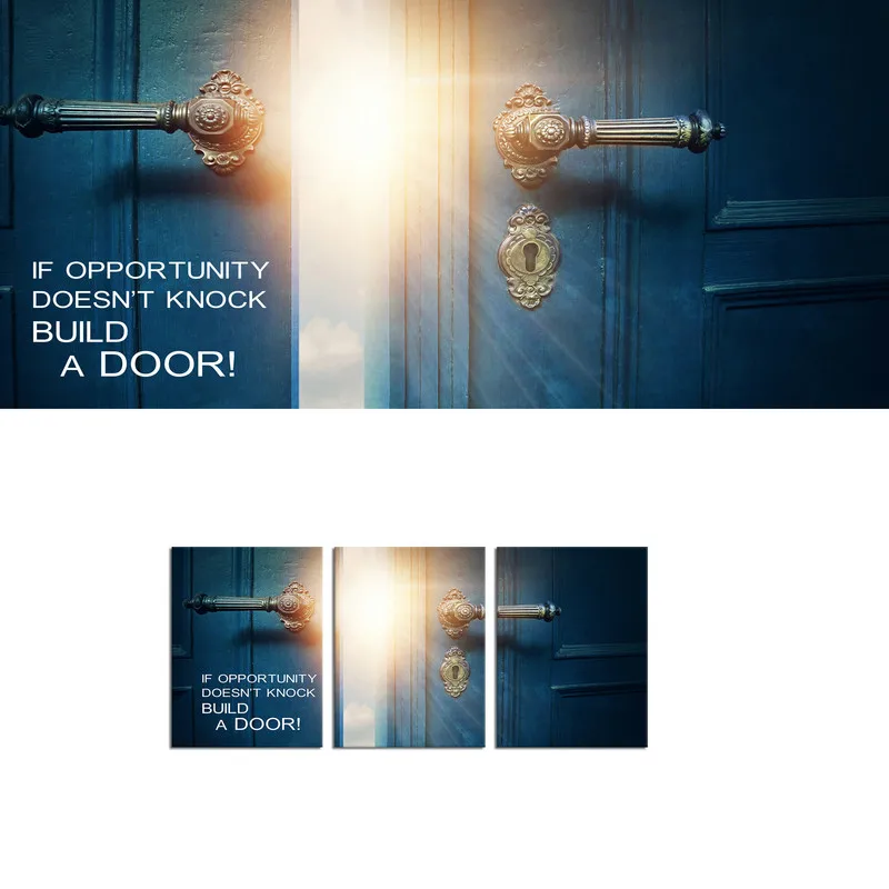3 Panels Canvas Wall Art Painting Light Through The Door Print Home Decor Poster Modern Living Room Decoration Picture
3 Panels Canvas Wall Art Painting Light Through The Door Print Home Decor Poster Modern Living Room Decoration Picture