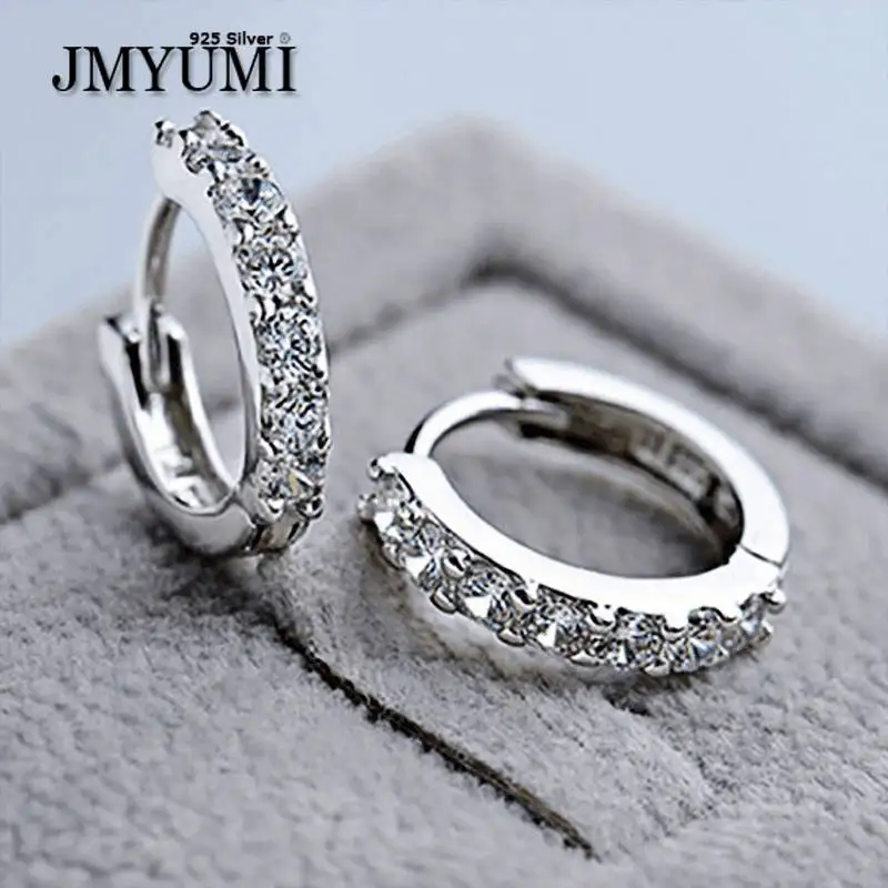 JMYUMI Sparkling Single 925 Sterling Silver Stud Earrings for Women Single Row Zircon Earring Party Jewelry Prevent Allergy
JMYUMI Sparkling Single 925 Sterling Silver Stud Earrings for Women Single Row Zircon Earring Party Jewelry Prevent Allergy