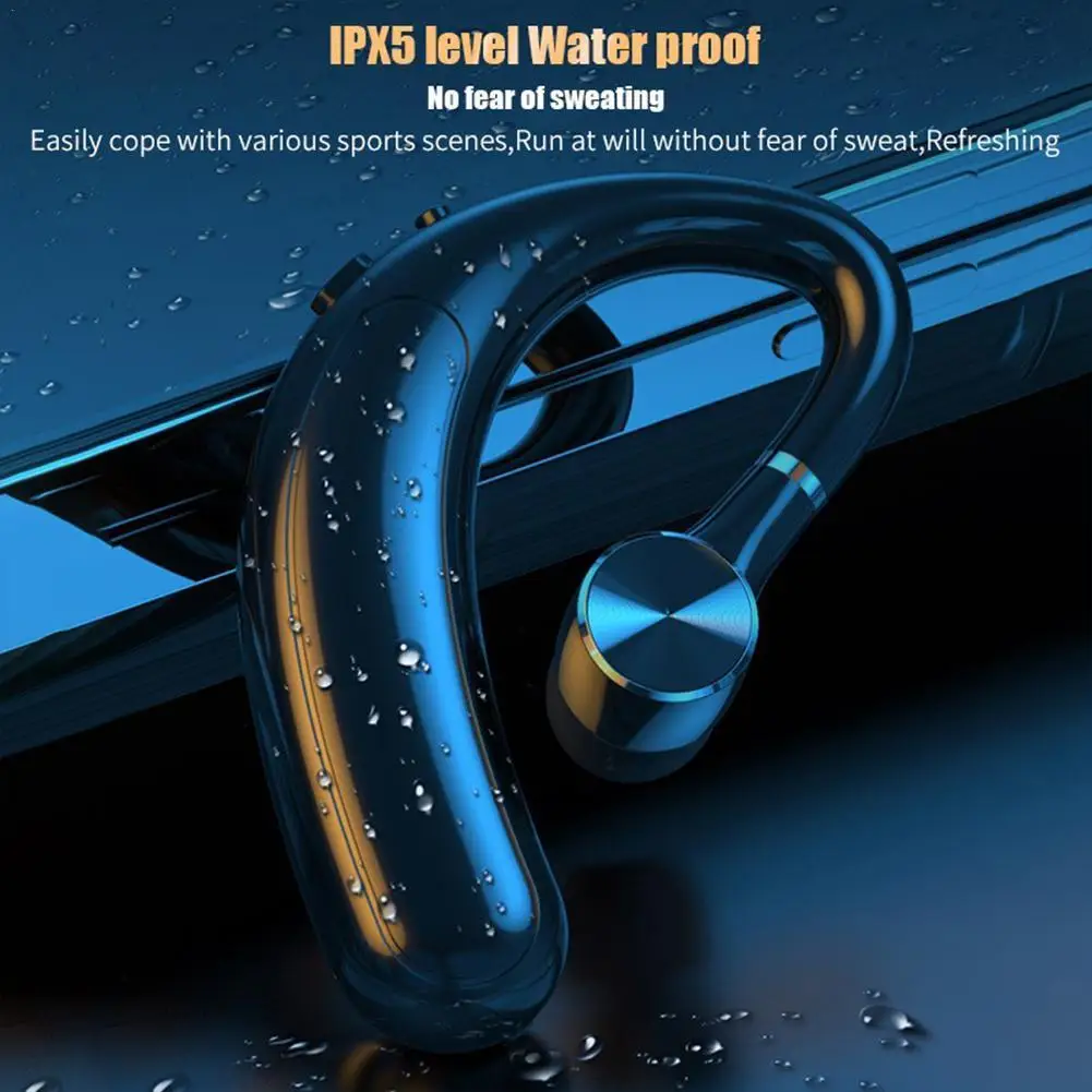 F18 Wireless Bluetooth Earphones Single Ear Hook Business Stereo Headphones Headset Handsfree Sports Earphones With Microphone
F18 Wireless Bluetooth Earphones Single Ear Hook Business Stereo Headphones Headset Handsfree Sports Earphones With Microphone