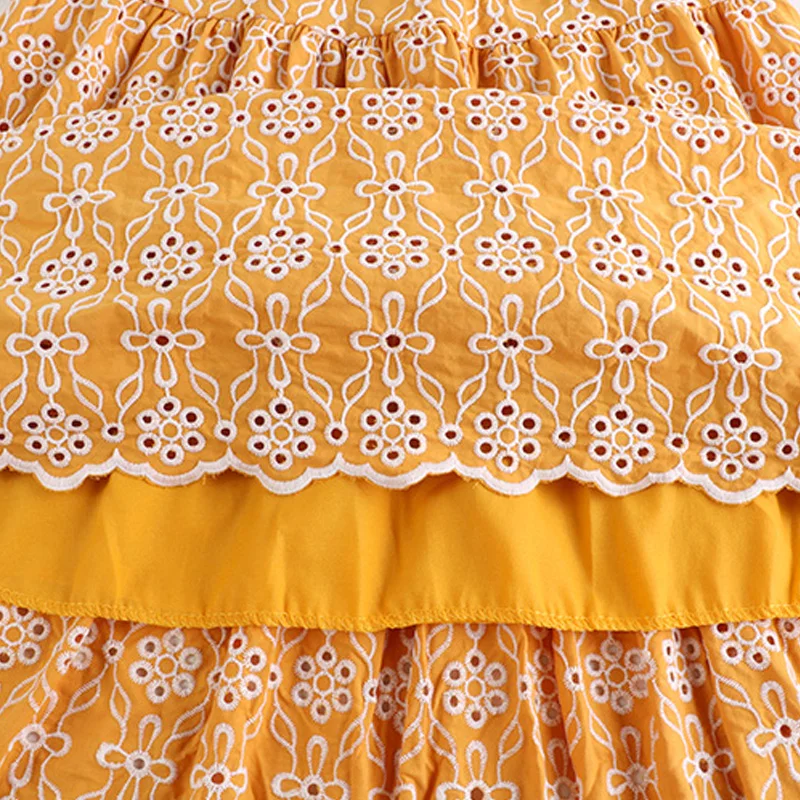 Spring Floral Embroidery A-line Long Cotton Ankle Length Skirts Hollow Out Embroidered Flowers Pleated Maxi Long Skirts
Spring Floral Embroidery A-line Long Cotton Ankle Length Skirts Hollow Out Embroidered Flowers Pleated Maxi Long Skirts