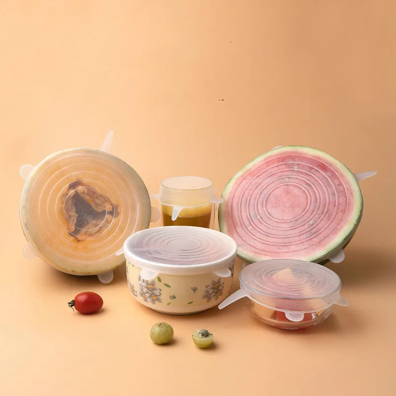 Силиконовые крышки для пищевых продуктов, силиконовая крышка, универсальные силиконовые эластичные крышки для кухни, Вакуумная крышка, сил...
Силиконовые крышки для пищевых продуктов, силиконовая крышка, универсальные силиконовые эластичные крышки для кухни, Вакуумная крышка, сил...