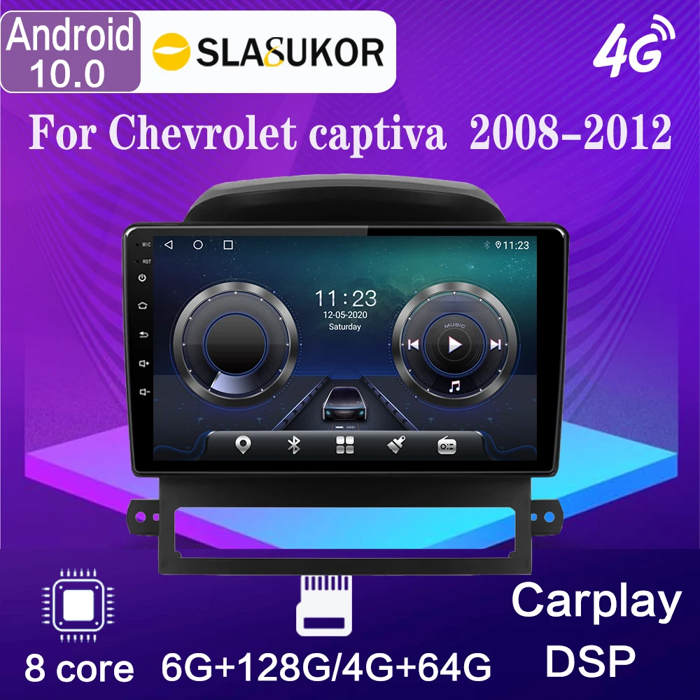 9 дюймов Android 10 для Chevrolet Captiva 2008-2012 навигационная система автомобильный GPS Carplay Мультимедиа Радио Navi плеер стерео приемник DSP
9 дюймов Android 10 для Chevrolet Captiva 2008-2012 навигационная система автомобильный GPS Carplay Мультимедиа Радио Navi плеер стерео приемник DSP