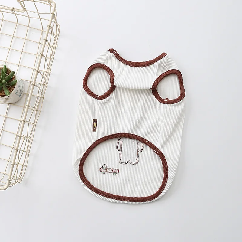 2021 New Dog Vest Spring/Summer S-3XL Pet Clothes Puppy Doggie Costume French Bulldog Teddy Yorkshire Pomeranian Poodle Clothing
2021 New Dog Vest Spring/Summer S-3XL Pet Clothes Puppy Doggie Costume French Bulldog Teddy Yorkshire Pomeranian Poodle Clothing