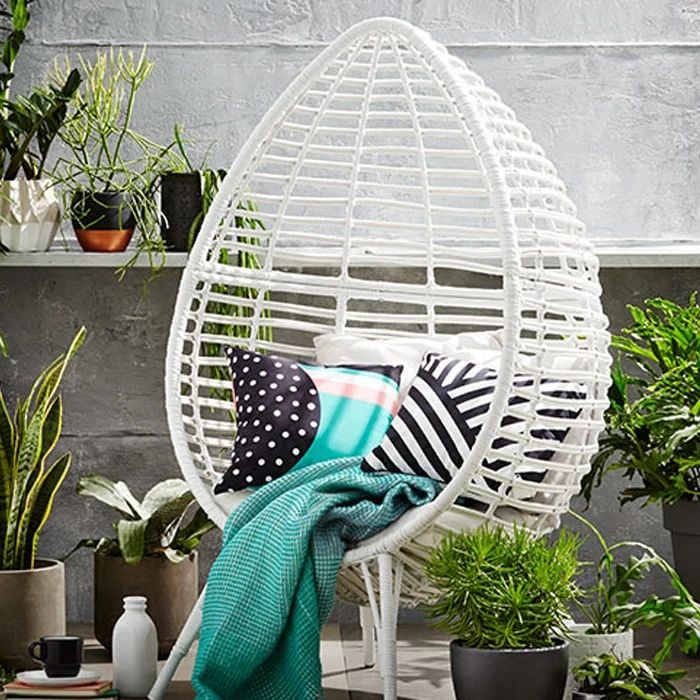 Lazy Rattan Chair round Outdoor Rattan Bed Bird Nest Bed Creative Bed B & B Courtyard Creative Bird Cage Bed
Lazy Rattan Chair round Outdoor Rattan Bed Bird Nest Bed Creative Bed B & B Courtyard Creative Bird Cage Bed