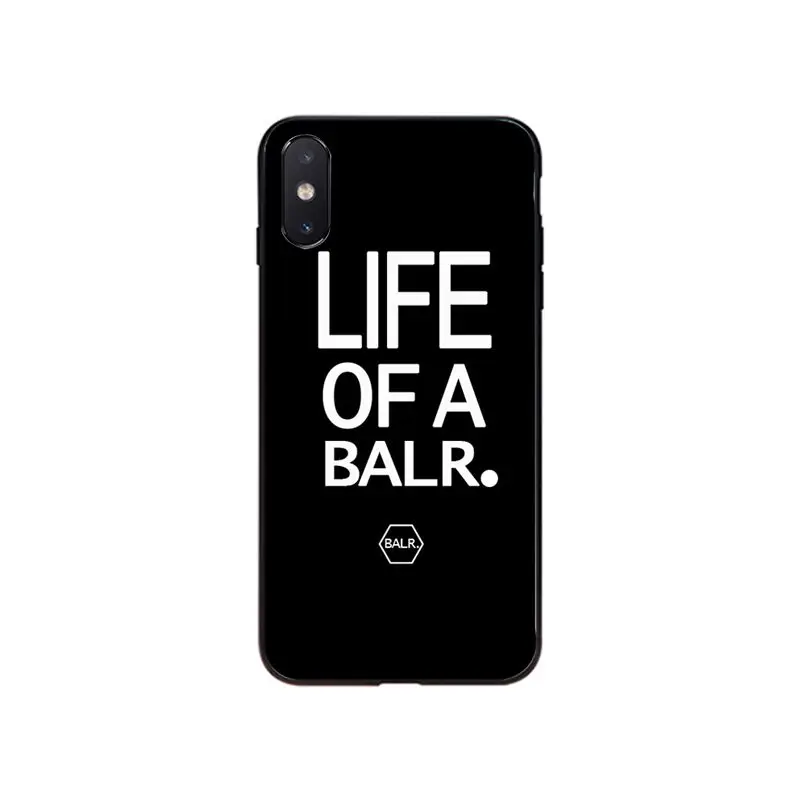 Life of A BALR Phone Case for iPhone 12 11 Pro XS MAX XR 8 7 6 6S Plus X 5 5S SE 
Life of A BALR Phone Case for iPhone 12 11 Pro XS MAX XR 8 7 6 6S Plus X 5 5S SE