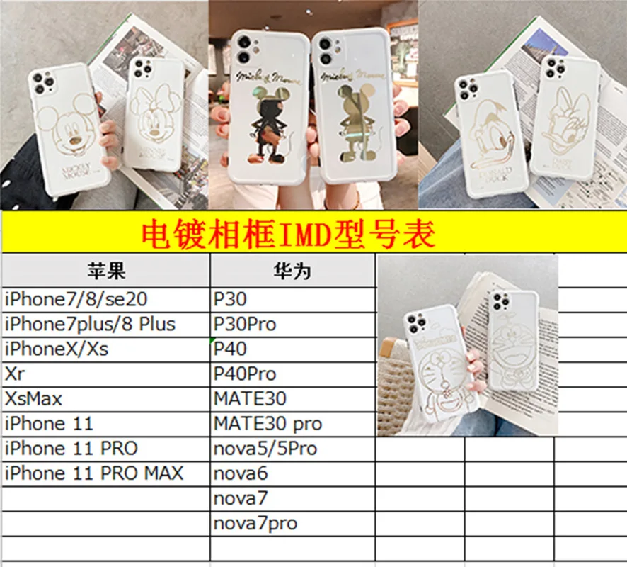Disney original phone cover is suitable for iphone xr case 7/8P/X/XR/XS/XSMAX/11Promax Minnie Mickey phone case
Disney original phone cover is suitable for iphone xr case 7/8P/X/XR/XS/XSMAX/11Promax Minnie Mickey phone case