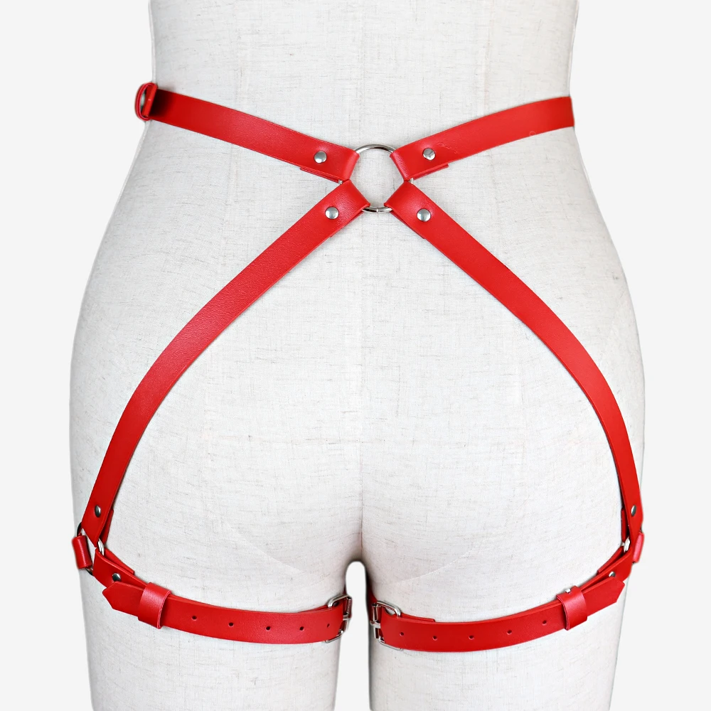 Sexy Woman Leather Leg Harness Garter Belt Suspenders Lingerie Body Bondage Strap Bridal Garters Erotic Gothic Accessories
Sexy Woman Leather Leg Harness Garter Belt Suspenders Lingerie Body Bondage Strap Bridal Garters Erotic Gothic Accessories