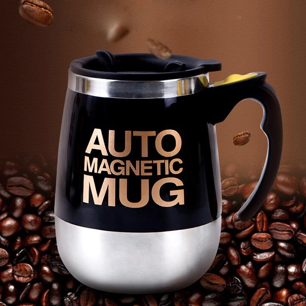 Creative Automatic Self Stirring Magnetic Mug Stainless Steel Coffee Milk Mixing Cup Blender Lazy Smart Mixer Thermal Cup
Creative Automatic Self Stirring Magnetic Mug Stainless Steel Coffee Milk Mixing Cup Blender Lazy Smart Mixer Thermal Cup