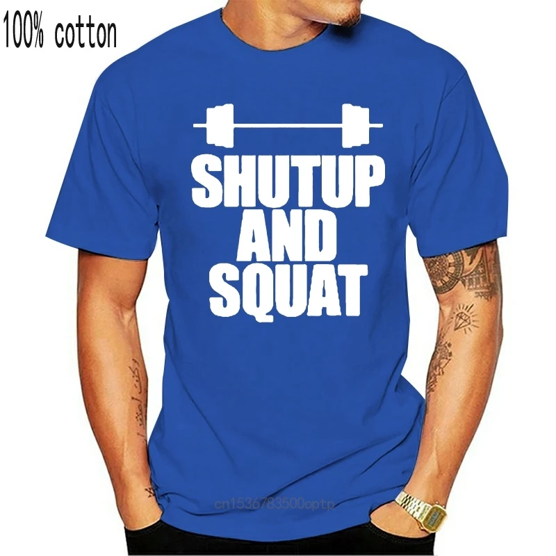 Новинка, рубашка с надписью «Shut Up And Squat», 100% хлопок, Летние повседневные мужские топы с коротким рукавом, футболки высокого качества
Новинка, рубашка с надписью «Shut Up And Squat», 100% хлопок, Летние повседневные мужские топы с коротким рукавом, футболки высокого качества