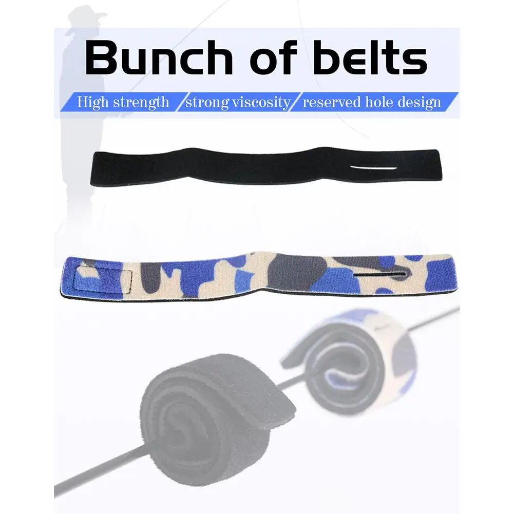 5PCS Fishing Tools Rod Tie Strap Belt Tackle Elastic Wrap Band Non-slip Firm Pole Holder Accessories Guide Fishing Rod Tie Strap
5PCS Fishing Tools Rod Tie Strap Belt Tackle Elastic Wrap Band Non-slip Firm Pole Holder Accessories Guide Fishing Rod Tie Strap