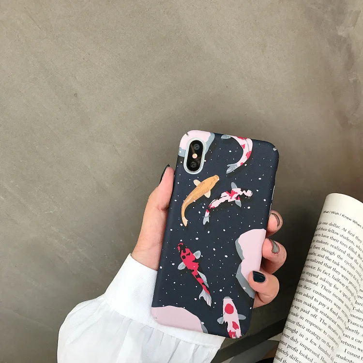 Wind Koi Mobile Phone Shell iPhone Xs Max Case iPhone 8plus Case
Wind Koi Mobile Phone Shell iPhone Xs Max Case iPhone 8plus Case