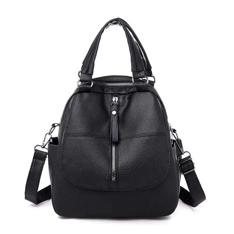 20PCS / LOT Korean style Women Bag Casual Simple Retro Backpack Multifunction Schoolbag Female Bagpack Black Silver Mochilas
20PCS / LOT Korean style Women Bag Casual Simple Retro Backpack Multifunction Schoolbag Female Bagpack Black Silver Mochilas