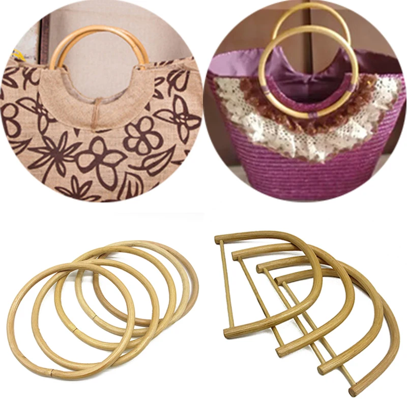 1Pc D Round Shape Bamboo Handle Handmade Handbag DIY Tote Purse Making Bag DIY Bags Accessories high quality
1Pc D Round Shape Bamboo Handle Handmade Handbag DIY Tote Purse Making Bag DIY Bags Accessories high quality