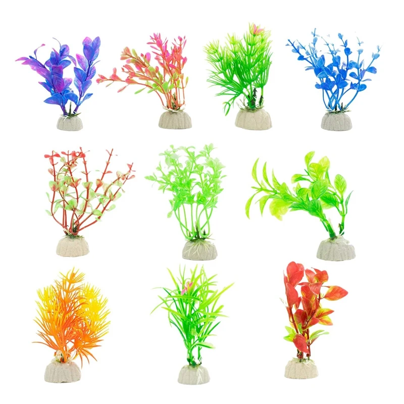 10 шт. растения для аквариума-искусственные украшения для аквариума-Различные размеры, цвета и формы
10 шт. растения для аквариума-искусственные украшения для аквариума-Различные размеры, цвета и формы