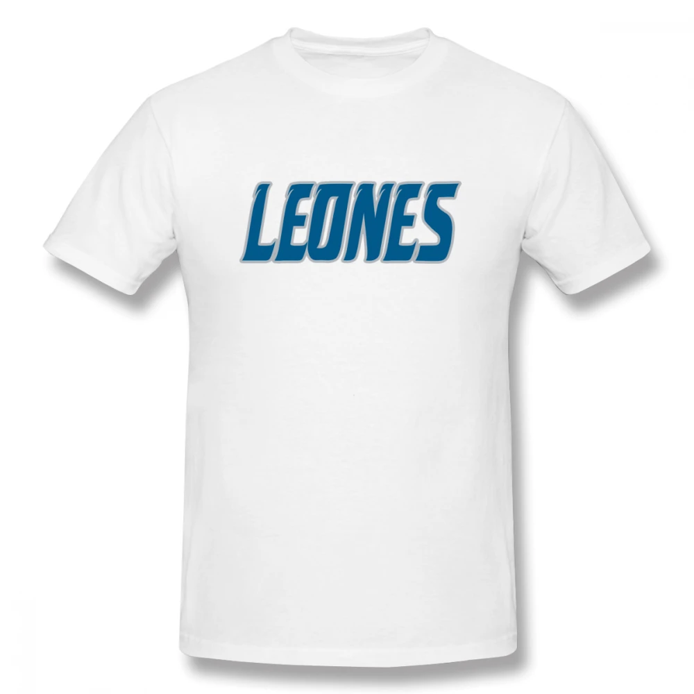 Ребята Detroit Lyfe RU испанский Leones шутка Для мужчин классический короткий рукав