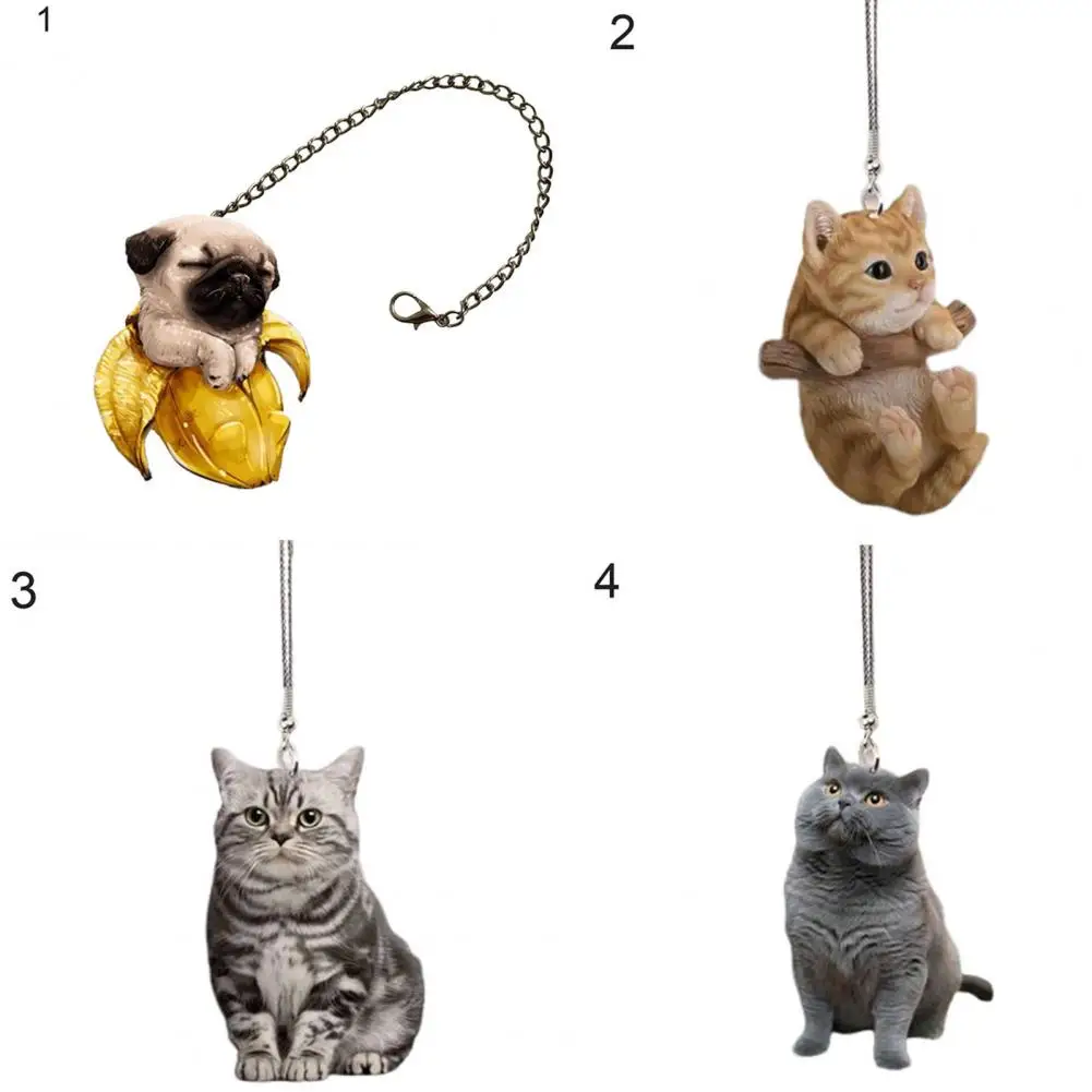 1pc Cute Shape Collectible Acrylic Car Hanging Ornament for Gift Cat Dog shape Car Animal Pendant Home Decoration Crafts
1pc Cute Shape Collectible Acrylic Car Hanging Ornament for Gift Cat Dog shape Car Animal Pendant Home Decoration Crafts