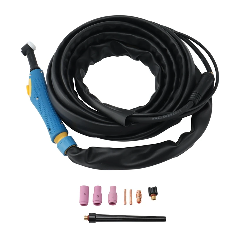 New-WP-9 WP9 TIG Torch Burner Hose Argon Accessories Dinse DKJ 10-25 M10 Gas 4 Meters Welding Machine Accessory
New-WP-9 WP9 TIG Torch Burner Hose Argon Accessories Dinse DKJ 10-25 M10 Gas 4 Meters Welding Machine Accessory