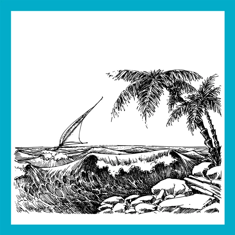 ZATBWS Raging sea Clear Stamps For DIY Scrapbooking/Card Making/Album Decorative Rubber Stamp Crafts
ZATBWS Raging sea Clear Stamps For DIY Scrapbooking/Card Making/Album Decorative Rubber Stamp Crafts