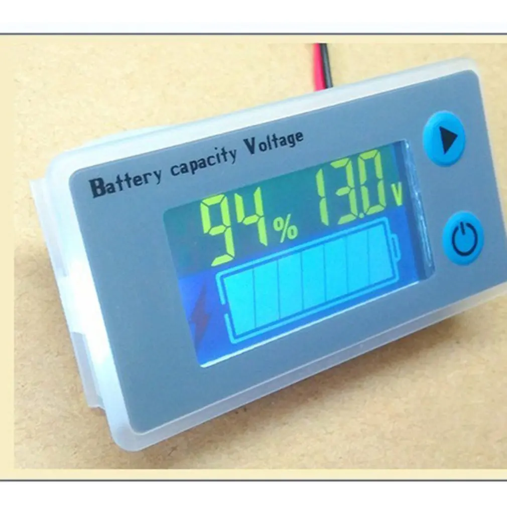 Universal 10-100V LCD Car Acid Lead Lithium Battery Capacity Test Indicator Digital Voltmeter Voltage Tester Monitor
Universal 10-100V LCD Car Acid Lead Lithium Battery Capacity Test Indicator Digital Voltmeter Voltage Tester Monitor